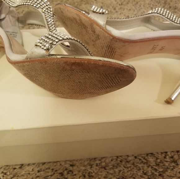 Glint Rhinestone Sparkle High Heels - Picture 5 of 6